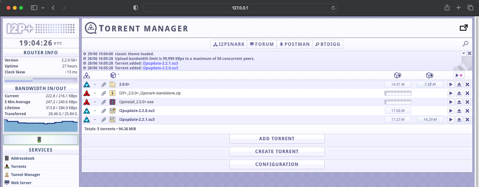 Accessing I2P