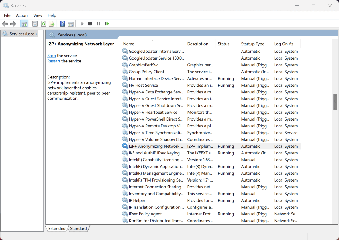 Installation of I2P+ on Windows